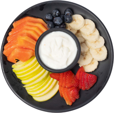 Plato de fruta
