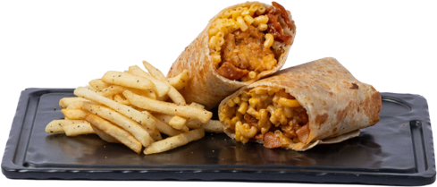 Wrap Mac & Chicken